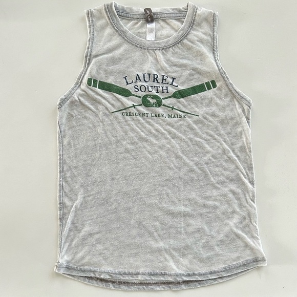 Laurel South Maine Camp Graphic Logo Girls Tees & Shorts 5 pc Lot, Size: M - Picture 10 of 11